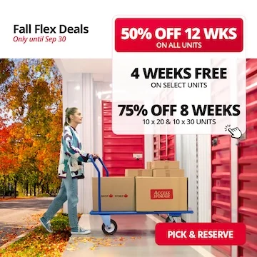 Access Storage - Bridgewater North Promotion