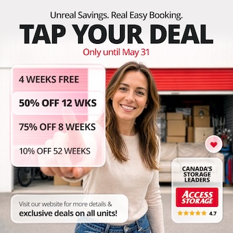 Access Storage - Bridgewater North Promotion